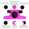Women Knee Pads for Cleaning House Floors,Gardening Work, Carpet Roofing,Kneeling Cushions with Soft Inner Liner, Adjustable Kneeling Pad Suitable Garden,Flooring Yard,Pink - Image 4