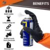 Chemical Resistant Gloves for Heavy-duty Utility - 2 Pairs Thick Long Rubber Protective Gloves - Image 5