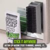 Grip Clean | Heavy Duty Fingernail Scrub Brush - Hand & Nail Cleaning Brush for Men & Mechanics - Stiff Bristles, Ultra-Durable - Suction Cups Stick to Mirrors, Sinks, Flat Surfaces - Image 4