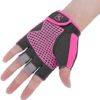 Biking Gloves Kids Boys Girls Cycling Exercise Gloves Half Finger Fingerless Gloves Child Motor Bike Riding Anti-Slip Weight Lifting Bike Workout Climbing Bicycle Gloves Gym Skate Gloves - Image 5