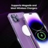 Starlesk Designed for iPhone 14 Pro Max Case Clear - Shockproof Protection with PC Back & TPU Bumpers - MagSafe Compatible - Non-Yellowing & Non-Slip Case iPhone 14 Pro Max - Image 5