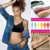 selizo Padded Bralettes for Women, 6 Pcs Sports Bras for Women Pack, V Neck Cami Bando Bra for Women Girls - Image 6