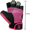 Biking Gloves Kids Boys Girls Cycling Exercise Gloves Half Finger Fingerless Gloves Child Motor Bike Riding Anti-Slip Weight Lifting Bike Workout Climbing Bicycle Gloves Gym Skate Gloves - Image 6
