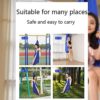AGGJ Premium Aerial Silks Equipment Indoor Therapy Swing for Kids with Special Need Asperger’s and Sensory Integration Child Elastic Hammock (Color : Red, Size : 150x280cm) - Image 6