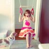 DreamGYM Doorway Swing for Kids Indoor - Trapeze Bar and Red Gymnastic Rings Combo - Image 7