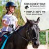 ECLOUR Kids Horse Riding Gloves with Non-Slip Grip and Finger Touch Design for Multi Sports Activities Like Cycling, Fishing, Running, Gardening for Boys and Girls - Image 4