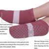 unenow Unisex Non Slip Grip Socks with Cushion for Yoga, Pilates, Barre, Home & Hospital - Image 3
