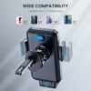 Phone Holder Car [Upgrade Clip Never Fall] Car Phone Holder Mount Automobile Air Vent Hands Free Cell Phone Holder for Car Fit for All Car Mount for iPhone Android Smartphone - Image 7