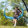 HearthSong 40-Inch Steel-Frame Aerial Hoop Spinning Round Tree Swing with Suspended Tesline Fabric Seat, Holds 300 lbs. - Image 2