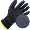 Better Grip BGWANS Safety Winter Insulated Double Lining Rubber Coated Work Gloves, 3 Pairs/Pack (Medium, Black) - Image 4