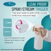 Spray Bottle Nozzles 12pk Heavy Duty- High Quality, Leak Proof, Chemical Resistant, Rust Resistant, Contoured Grip, Highly Durable, Great for Household or Commercial Use - Image 3