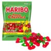Haribo Gummi Happy Cherries Fruit Flavored Chewy Candies, Cherry Shaped Gummies, On the Go Fruit Snacks Shareable Bags, 5 ounce, Pack of 3 - Image 4