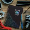 Fitness Planner/Workout Book. Workout Journal for Women & Men. Workout Planner for Women. Workout Log Book/Fitness Journal/Workout Notebook. Raise the Bar journal - Image 2