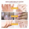 Hand Mask, 5 Pairs Hand Moisturizing Gloves Repairing Hand Mask for Extra Dry Skin Spa Masks, Exfoliating Hand Peeling Mask , Repair Rough Skin for Men & Women (C) - Image 3