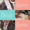 STUDIO LIMITED Lace Wig Grids and Knots Eraser Silicone Melting Tape, Bye Bye Lace Grid HD Natural Hide Cover Skinlike Durable Breathable Reusable Ultra-Thin Non-Slip Tape (Natural) - Image 4