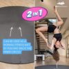 Dancing Pole Crash Mat Pole Fitness Exercise Mat Workout Gym Mat | Extra Thick 15mm | Huge 5.9' Diameter | Exercise Floor Mat Dancing Pole For Home Yoga Pilates Gymnastics | Interlocking EVA Safety - Image 5