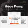Ultra Clean Stim Free Pump Pre Workout + Nitric Oxide Booster (CherryLimeade) Beetroot, 7G Arginine Citrulline Malate, Betaine, Beta A, ACV+ Sugar/Caffeine Free Natural Non Stim Preworkout Men, Women - Image 5