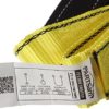 Partsam Premium 2Pcs Crane Towing Strap 5.5feet x 2inch Durable 3400Dtex - Heavy Duty Web Sling - Corrosion Resistance Polyester Industrial Flat Eye-Eye Ropes - Image 4