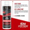 SPORTMEDIQ Pro Grade Liquid Chalk – Mess Free Professional Hand Grip for Gym, Weightlifting, Rock Climbing, Gymnastics, Rock Climbing - Dries in Seconds - 8.5 Oz - Image 2