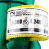 USA Made VR2 X 6' Green Slings 4'-30' Lengths in Listing, Double PLY Cover Endless Round Poly Lifting Slings, 5,300 lbs Vertical, 4,240 lbs Choker, 10,600 lbs Basket (USA Poly)(6 FT) - Image 3