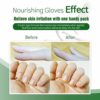 Epielle Nourishing Hand Masks - Hemp + Rosemary Extract for Deep Moisturizing 100% Vegan & Cruelty-Free (Gloves 6pk) For Dry Hand Spa Masks | Skincare Party Favors - Image 8