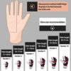 Soccer Goalkeeper Gloves Football Goalie Strong Grip Gloves with Double Wrist Protection and with Embossed Non-Slip Wear Resistant Latex Palm and Soft PU Hand Back for Youth,Adult - Image 5
