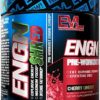 EVL Ultimate Pre Workout Powder - Thermogenic Fat Burner Preworkout Powder Drink for Lasting Energy Focus and Stamina - ENGN Shred Intense Fat Burning Creatine Free Preworkout Drink - Cherry Limeade - Image 4