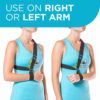 The Shoulder Sling - Patented Arm Support Strap and Waterproof Clavicle Immobilizer Brace for Broken Collarbone, Torn Rotator Cuff, Dislocation or AC Separation by BraceAbility (Universal) - Image 7