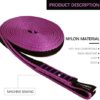 CAMNAL 16MM Nylon Sling Runner 22KN(4840 lb) Climbing Sling 24 in/60cm, 30 in/80cm, 47in/120cm, 60 in/150cm, 71in/180cm 1/2/3 Pack (48 in/120 cm 1 Pack, Purple) - Image 2