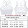 RUNNING GIRL Strappy Sports Bra for Women Sexy Crisscross Back Light Support Yoga Bra with Removable Cups - Image 7