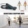 23Pcs Resistance Bands Set Workout Bands, 5 Stackable Exercise Bands with Handles, 5 Resistance Loop Bands, Jump Rope, Figure 8 Resistance Band, Headband, Cooling Towel - Image 7