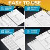 Advanced Fitness Journal for Women & Men - Perfect Workout Planner for Tracking Your Daily Progress - Body Measuring Tape Included w/ Notebook - Exercise Log Book for Weightloss & Weight Lifting (Fitness Journal) - Image 4