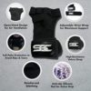 Sonoma Strength Co. Cross Training Gloves with Wrist Wrap Hand Support - Strong Grip, Non-Slip Workout Gloves for Men and Women - Perfect for Gym, WOD, Fitness, Weight Lifting, Pull Ups, Powerlifting - Image 3