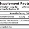 Evlution Nutrition Creatine5000 5 Grams of Pure Creatine Monohydrate in Each Serving Unflavored Powder (60 Servings) - Image 2