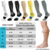 NEENCA Compression Socks, Medical Athletic Calf Socks for Injury Recovery & Pain Relief, Sports Protection—1 Pair, 20-30 mmhg - Image 6