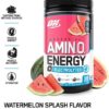 Optimum Nutrition Amino Energy Plus Electrolytes Energy Drink Powder, Caffeine for Pre-Workout Energy, Amino Acids / BCAAs for Post-Workout Recovery, Watermelon Splash, 30 Servings- Packaging May Vary - Image 2
