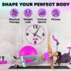 MhIL 5 Resistance Bands Set - Booty Bands for Women and Men, Best Exercise Bands, Workout Bands for Working Out Legs, Butt, Glute- Stretch Gym Fitness Bands, Workout Equipment , Workout Sets for Women - Image 4