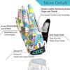 Cycling Gloves Kids Boys Girls Gel Padded Full Finger Road Bike Riding Mountain Bicycle Non-Slip Touch Screen Pair for Youth Junior Children Ages 2-14 - Image 3