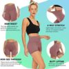 NexiEpoch 4 Pack Biker Shorts for Women High Waist - 5" Buttery Soft Spandex Black Yoga Shorts for Summer Athletic Workout - Image 2