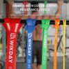 WIKDAY Resistance Bands, Pull Up Bands, Workout Bands for Exercise, Thick Heavy Resistance Band Set with Door Anchor, Elastic Bands for Body Stretching, Crossfit Training at Home/Gym for Men & Women - Image 3