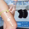 Volleyball Knee Pads,Knee Compression Sleeve Support for Men Women with High Protection Pads ,Professional Grade Knee Pads for Running,Meniscus Tear,ACL,Arthritis,Joint Pain Relief - Image 6