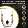 Core Prodigy Talon Pull Up Grip Strength Straps - Nylon Finger and Thumb Loops for Grip Training, Rock Climbing, Hand and Arm Strengthener - Image 2