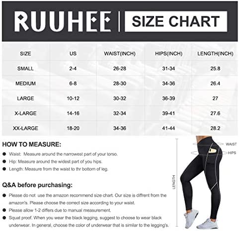 RUUHEE Women V Cross Waist Reflective High Waisted Crossover Leggings with Pockets Yoga Pants - Image 6