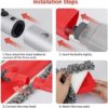 Bellababy Spray Mop and Glass Wiper,Microfiber Mop with 3 Reusable Pads Can Spray Upward,360 Degree Rotatable Mop Head Suitable for Hardwood, Marble, Tile(Red) - Image 7