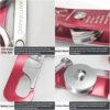 S.E.Peak Climbing Double Stop Descender Self-Braking Self Locking Rappelling Belay Devices for 10-13mm Rope for Rescue & Arborist/Hand Control - Image 5