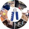 YESIMET 2 Pack Hand Grip Strengthener Set,Finger Gripper- Soft Foam Hand Exerciser for Quickly Increasing Wrist Forearm and Finger Strength - Image 6