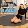 Dancing Pole Crash Mat Pole Fitness Exercise Mat Workout Gym Mat | Extra Thick 15mm | Huge 5.9' Diameter | Exercise Floor Mat Dancing Pole For Home Yoga Pilates Gymnastics | Interlocking EVA Safety - Image 2
