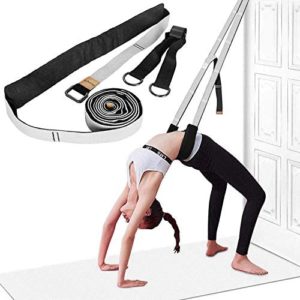 Yoga Strap for Stretching, Leg Stretcher Pilates Equipment for Home Gym, Back Bend Assist Trainer Waist Flexibility Workout Bands for Physical Therapy Ballet Dance Splits Gymnastics