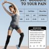 3 Pairs Thigh High Compression Socks for Women Circulation Over the Knee Stockings - Best Support for Running,Travel - Image 6