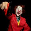 Terror Clown Mask Scary IT Clown Mask for Halloween Costumes Cosplay Decorative Props - Image 6